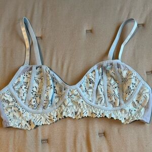 Blue lace bralette🩵